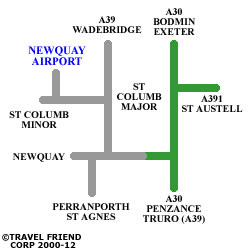 newquay map